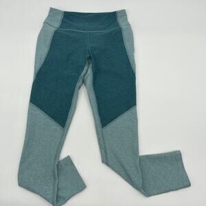 OUTDOOR VOICES MADEWELL Womens Leggings Size XS Color Block Mid Rise